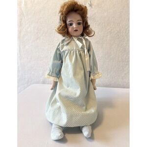 Vintage Antique German Bisque Head Doll Simon & Halbig 1041 8 1/2 H W/Stand